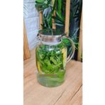 Enyaza Home Borasilikat Cam Sürahi Meşrubat Içicek Sürahisi 2,250 ml