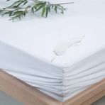 Enza Home 100x200 cm Bambu Sıvı Geçirmez Tek Kişilik Alez