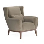 Enza Home 11702 Netha Tay Tüyü Sütlü Kahve Berjer