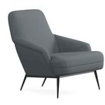 Enza Home 12504 Valdera Süet Dokulu Gri Berjer