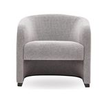 Enza Home 17502 Viera Keten Dokulu Gri Berjer