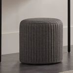 Enza Home 23502 Loreto Keten Dokulu Mavi Puf