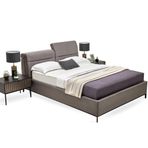 Enza Home 52301 Gri 200x200 cm Riga Başlıklı Baza