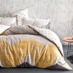 Enza Home Aden Gri Çift Kişilik Nevresim Takımı