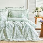 Enza Home Andressa Çift Kişilik Adaçayı Nevresim Seti
