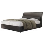Enza Home Austin 40110 Gri-15202 Koyu Gri 180x200 cm Başlıklı Baza
