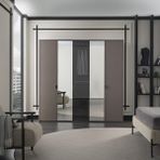 Enza Home Berta 5 Kapaklı Kahverengi Gardrop