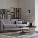 Enza Home Briza 56205 Gri Dokuma Kumaş 2'li Koltuk