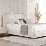 Enza Home Cante 57001 Krem 200x200 cm Başlıklı Baza