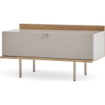 Enza Home Cante Tv Sehpası, 100X53 cm - Açık Meşe - Bej