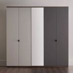 Enza Home Cordell 5 Kapaklı Beyaz Gardrop
