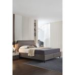 Enza Home Cordell Başlıklı Gri 180x200 cm Baza Set