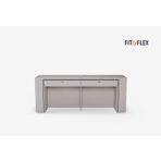 Enza Home Fit & Flex Mekanizmalı Bar Masası, Keten 197x78 cm (GxY)