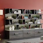 Enza Home Giorno 85x160.5 cm TV Ünitesi Kitaplık Modülü