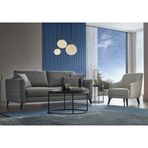Enza Home Grace Üçlü Koltuk + Berjer