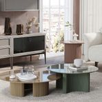 Enza Home Hera GxY 92x25 cm Orta Sehpa