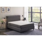Enza Home Ionic Energy Pro 3'lü Set Yatak Baza Başlık, 090x190 cm, 24901 Siyah