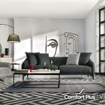 Enza Home Maison Koltuk Takımı, Şönil, 12401 Siyah