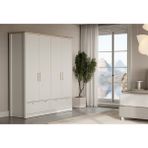 Enza Home Marsell Beyaz Dolap, 187x224 cm (GxY)