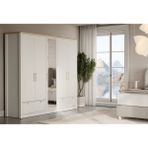 Enza Home Marsell Beyaz Dolap, 231x224 cm (GxY)