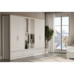 Enza Home Marsell Beyaz Dolap, 275x224 cm (GxY)