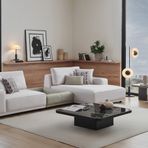 Enza Home Mesta 14008 Krem Sağ Köşe Kombinasyon