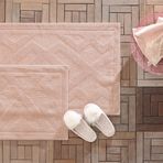 Enza Home Milo 50x60 + 60x100 cm Pudra Banyo Paspası Seti