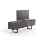Enza Home Modena Metalik & Parlak Kahve TV Sehpası 203x55 cm (GxY)