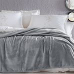 Enza Home Olenna-Açık Gri Çift Kişilik Battaniye