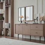 Enza Home Paloma Ceviz Yemek Odası