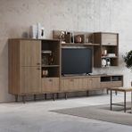 Enza Home Paloma Tv Ünitesi Seti 2 - Kahverengi