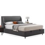 Enza Home Parma 14210 Antrasit 200x200 cm Başlıklı Baza