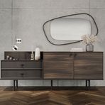 Enza Home Parma Konsol-Şifonyer Aynası, 125x72 cm (GxY)