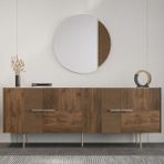 Enza Home Pavia Modern Konsol - Ceviz