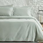 Enza Home Plain Çift Kişilik Adaçayı Nevresim Takımı