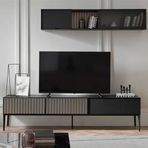 Enza Home Riga 1 209x189 cm TV Ünitesi Kombinasyonu