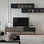 Enza Home Riga 2 209x221 cm TV Ünitesi Kombinasyonu