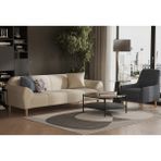Enza Home Segura Koltuk Takımı, Şönil, 72502 Bej