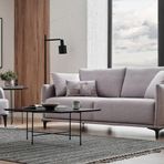 Enza Home Siano 14801 Kum Şönil Dokulu 3'lü Yataklı Koltuk