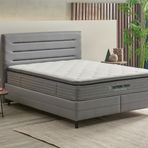 Enza Home Supreme Pedic 22201 160x200 cm Mavi Yatak Baza Başlık