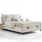 Enza Home Terra 18802 Krem 200x200 cm Başlıklı Baza