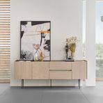 Enza Home Terra Konsol + Açılır Yemek Masası + Cordell Sandalye (4 adet)