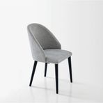 Enza Home Terra Şönil Kumaş 16008 Gri Sandalye