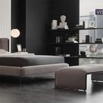 Enza Home Tunis Koyu Gri Ayakucu Puf