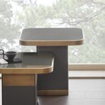 Enza Home Valio Gri, 60x55,3 cm (GxY) Yan Sehpa