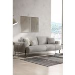 Enza Home Varena 2'li Koltuk - Açık Gri