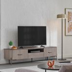Enza Home Varena Tv Sehpası - 180 cm - Vizon