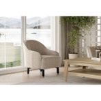 Enza Home Verona Berjer, Keten Dokulu, 73101 Krem