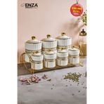Enza Yakamoz Standlı Baharat Takımı 15 Parça