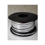 ENZELO 18 Mm 3d Dekoratif Krom Nikelaj Şerit Çıta Panjur Şerit 5 Metre